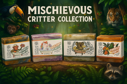 🐒🦄🦜🐨 Meet the Mischievous Critters: Four Wildly Fun Natural Soaps You’ll Actually Want to Use