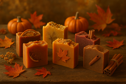 Autumn Collection of Handmade Soaps