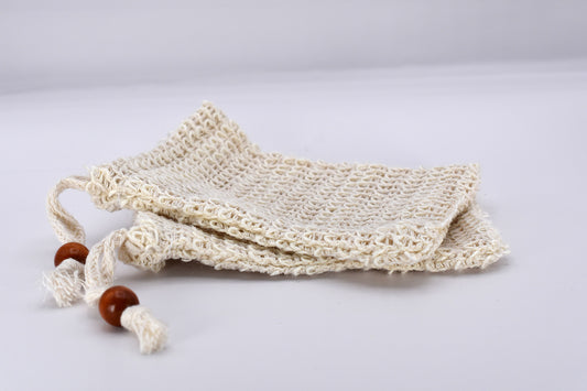 Sisal Soap Saver Pouch
