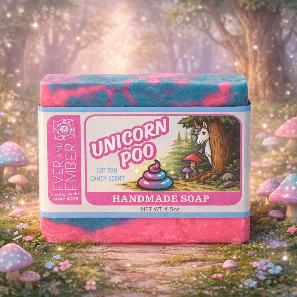 Meet The Unicorn Poo Bar — A Celebration of Silly, Sweet, and Seriously Fun Soap
