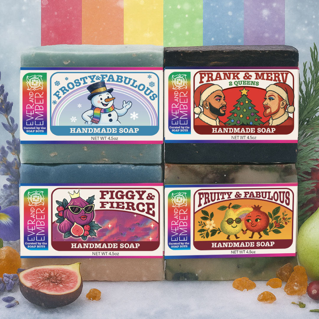🌈 The Season of Fabulous: Ever & Ember’s Pride Soap Collection Shines Bright