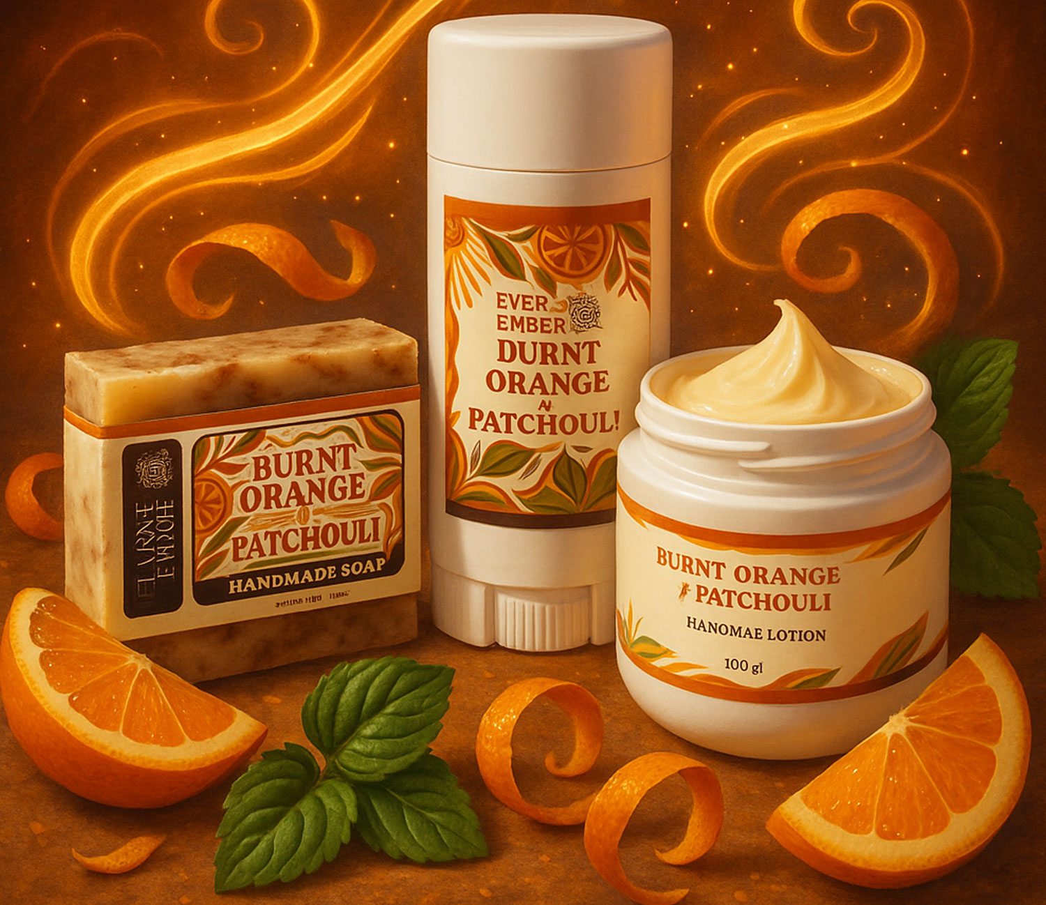 Burnt Orange & Patchouli Collection