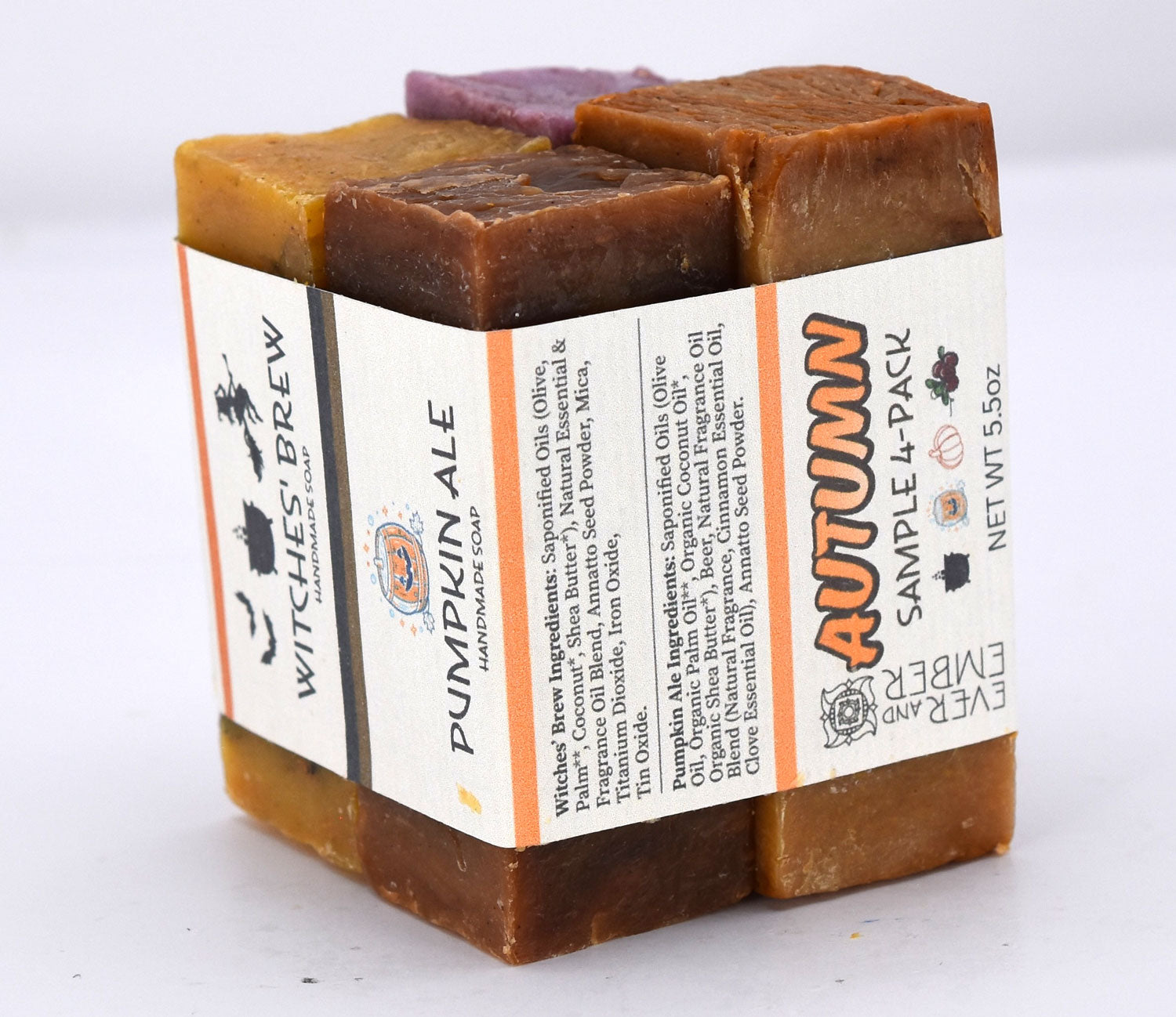 Autumn Soap Sample Set – Limited Edition 4-Pack