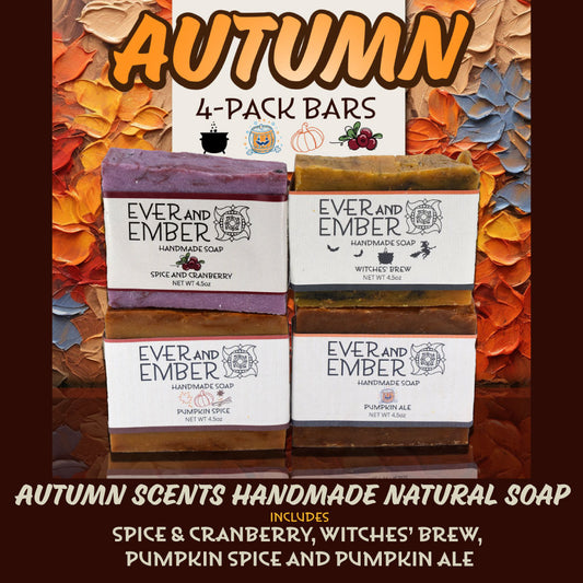 Autumn Soap Collection Limited Edition 4-Pack