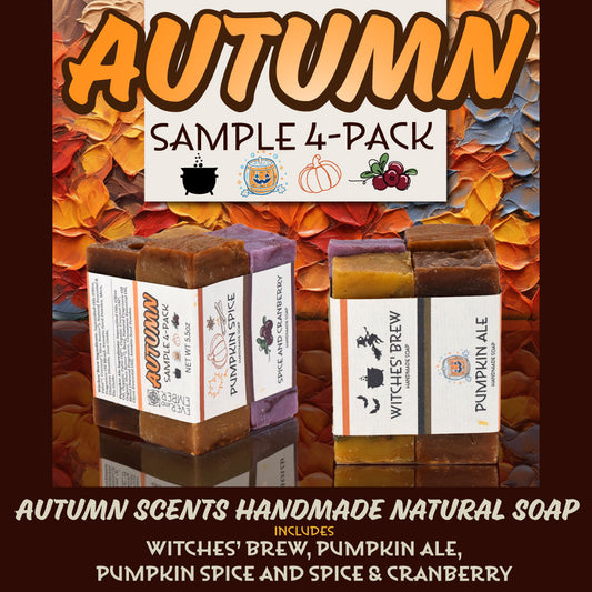 Autumn Soap Sample Set – Limited Edition 4-Pack